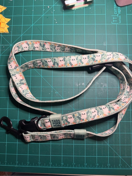 tags for hope Other - Hands Free 6 ft Tags for Hope Floral Ghost Pattern Dog Leash